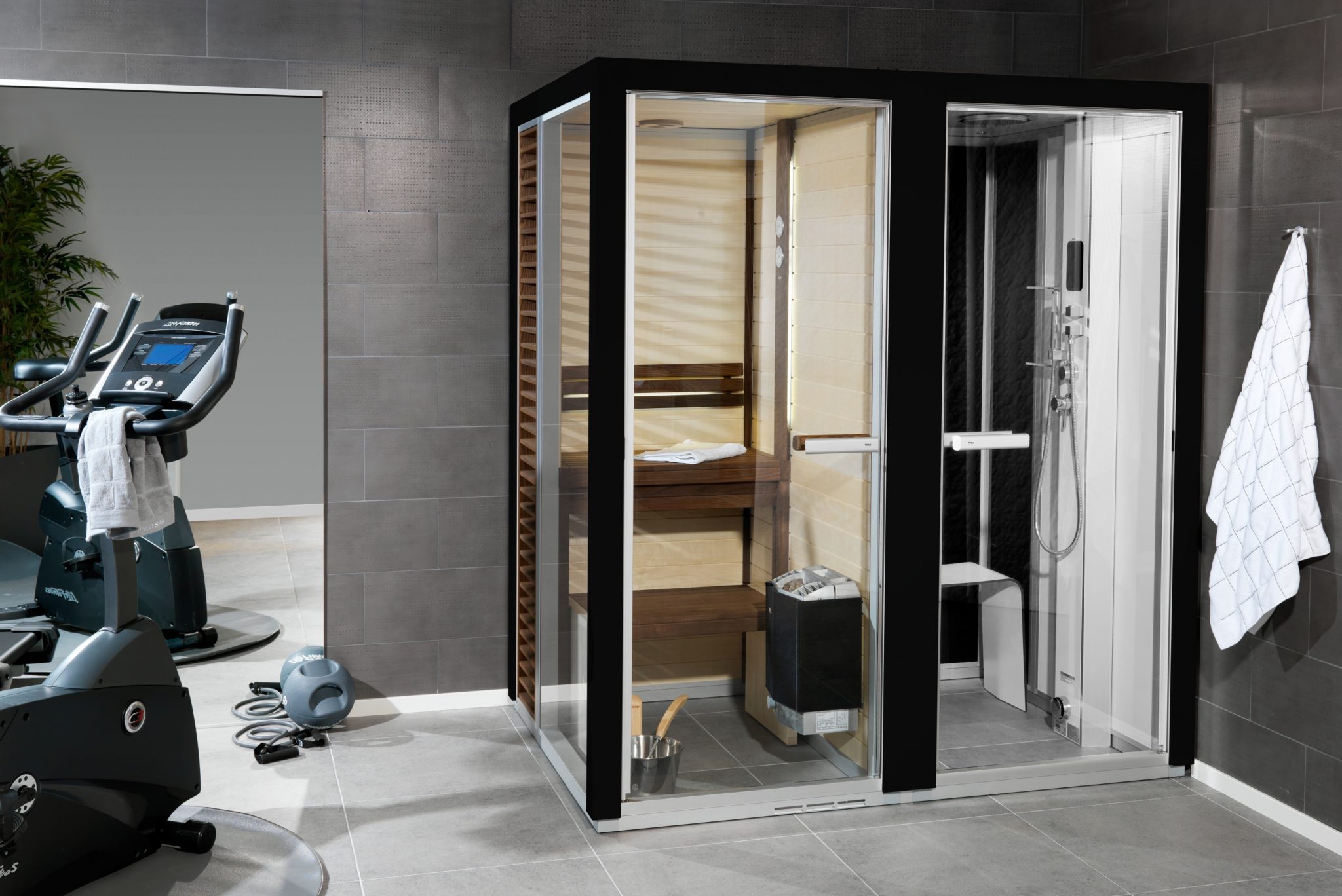 Gedetailleerd kosten sigaar Impression Twin sauna en stoomdouche kopen & prijs - TyloHelo